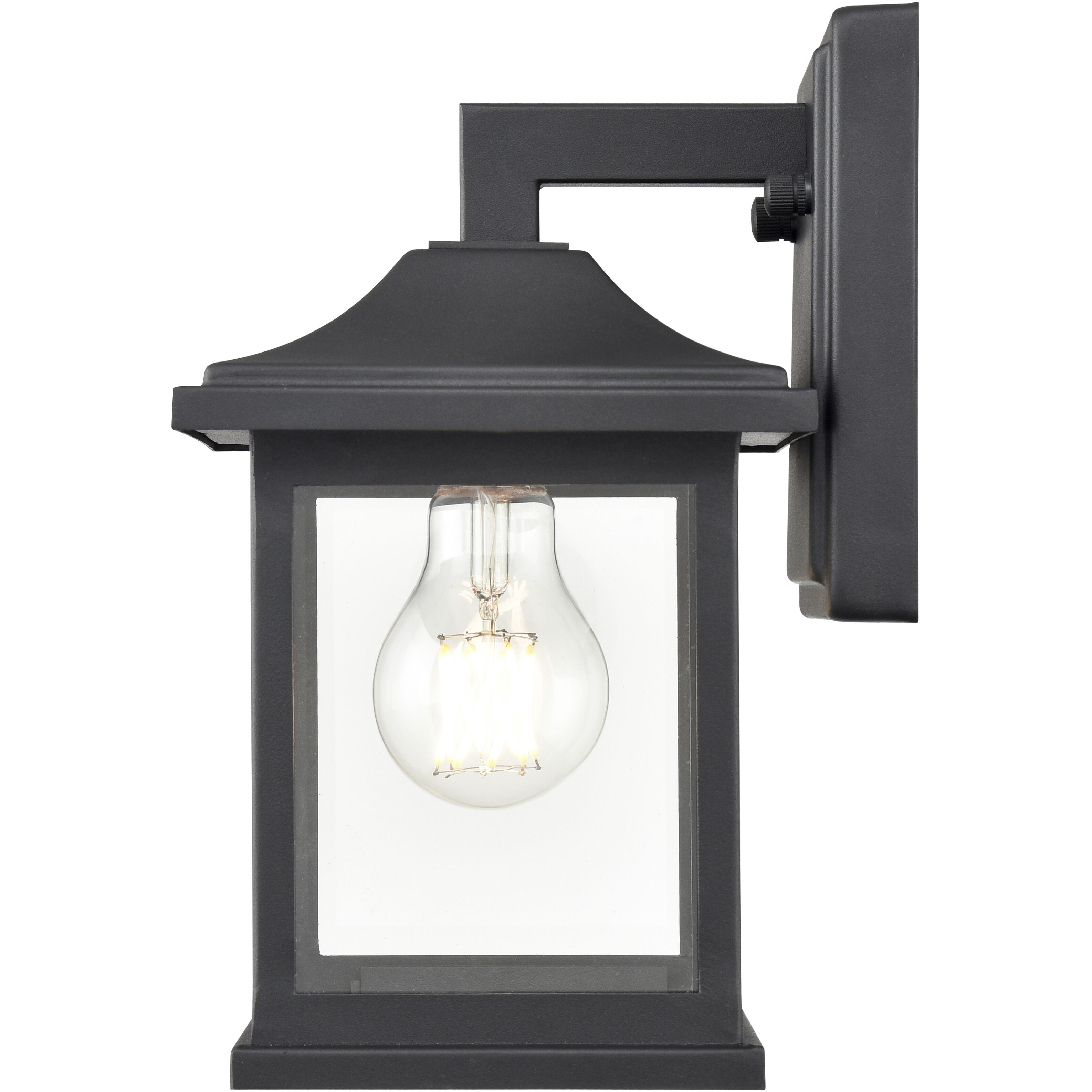 Southgate 1 Light 10 inch Textured Black Outdoor Wall Sconce